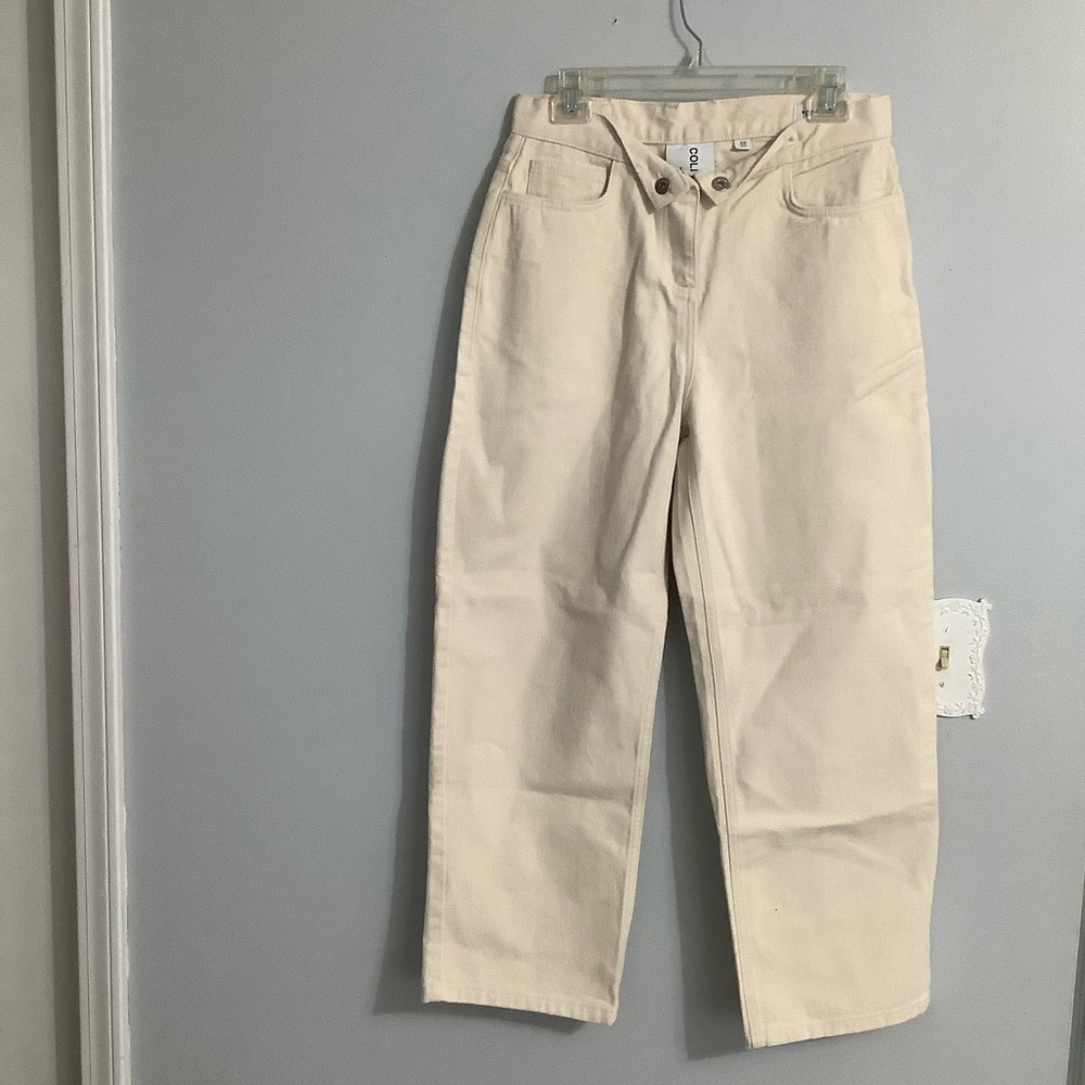 Women's Cream Jeans